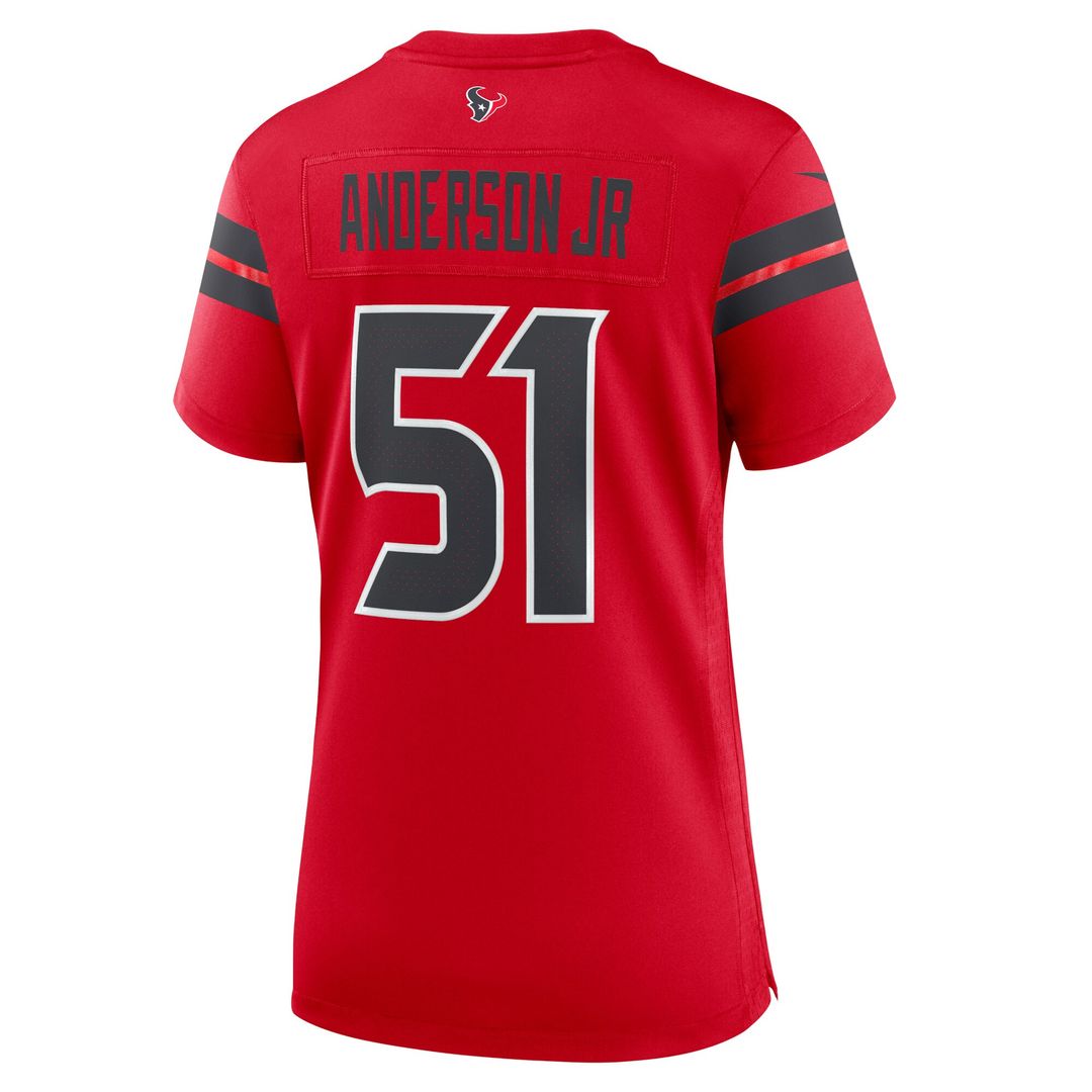 Will Anderson Jr. Houston Texans Nike Women's Alternate Game Jersey - Red