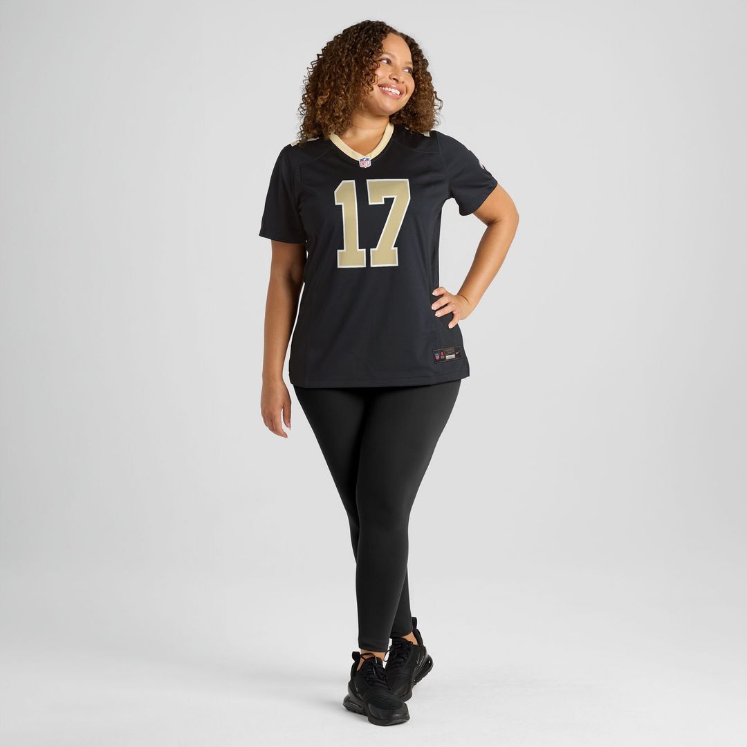 Trey Palmer New Orleans Saints Nike Women's Team Game Jersey -  Black