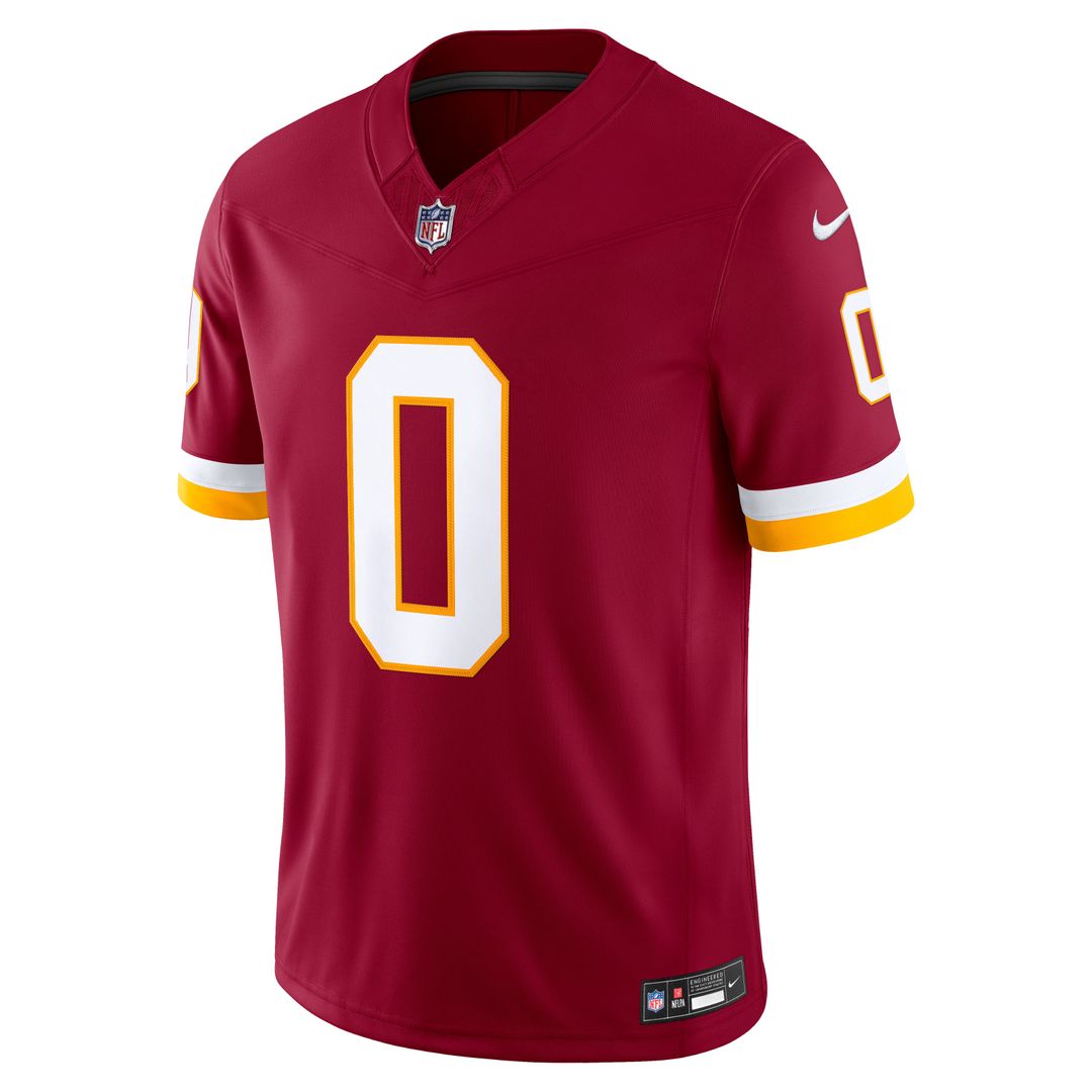 Mike Sainristil Washington Commanders Nike Vapor F.U.S.E. Stitched Limited Jersey - White