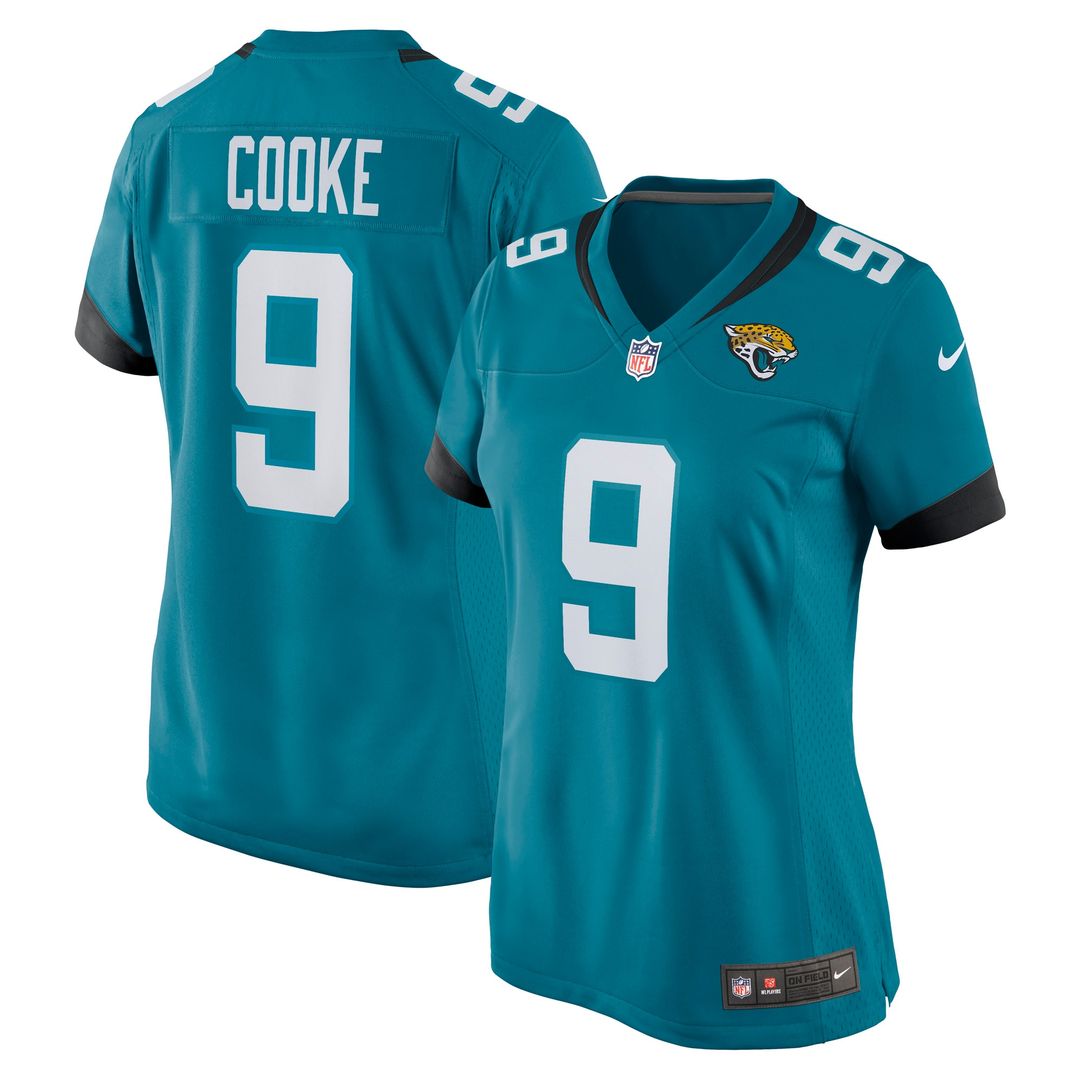 Logan Cooke Jacksonville Jaguars Nike Women's Game Jersey - Black