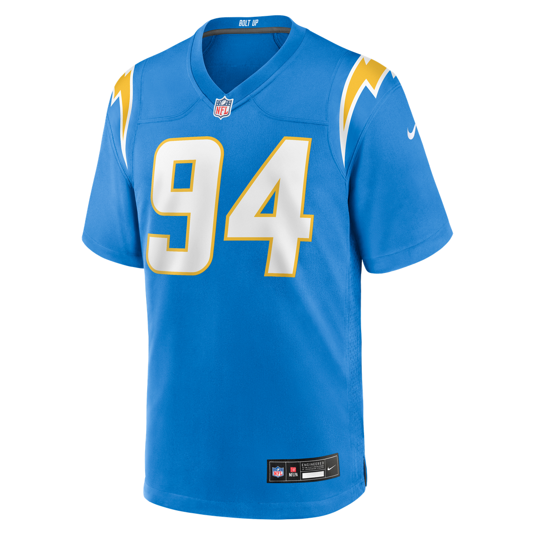 Dalvin Tomlinson Los Angeles Chargers Nike Team Game Jersey -  Powder Blue