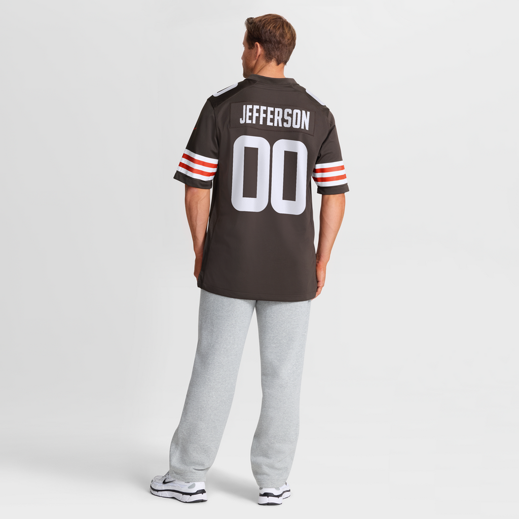 Justin Jefferson Cleveland Browns Nike Game Jersey - Brown