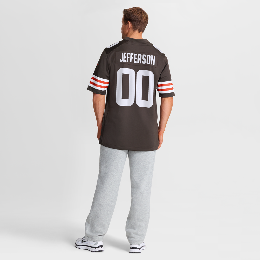 Justin Jefferson Cleveland Browns Nike Game Jersey - Brown