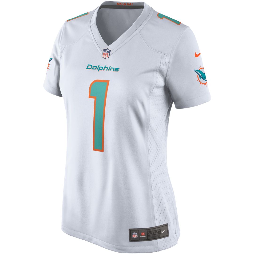 Tua Tagovailoa Miami Dolphins Nike Women's Game Jersey - Aqua