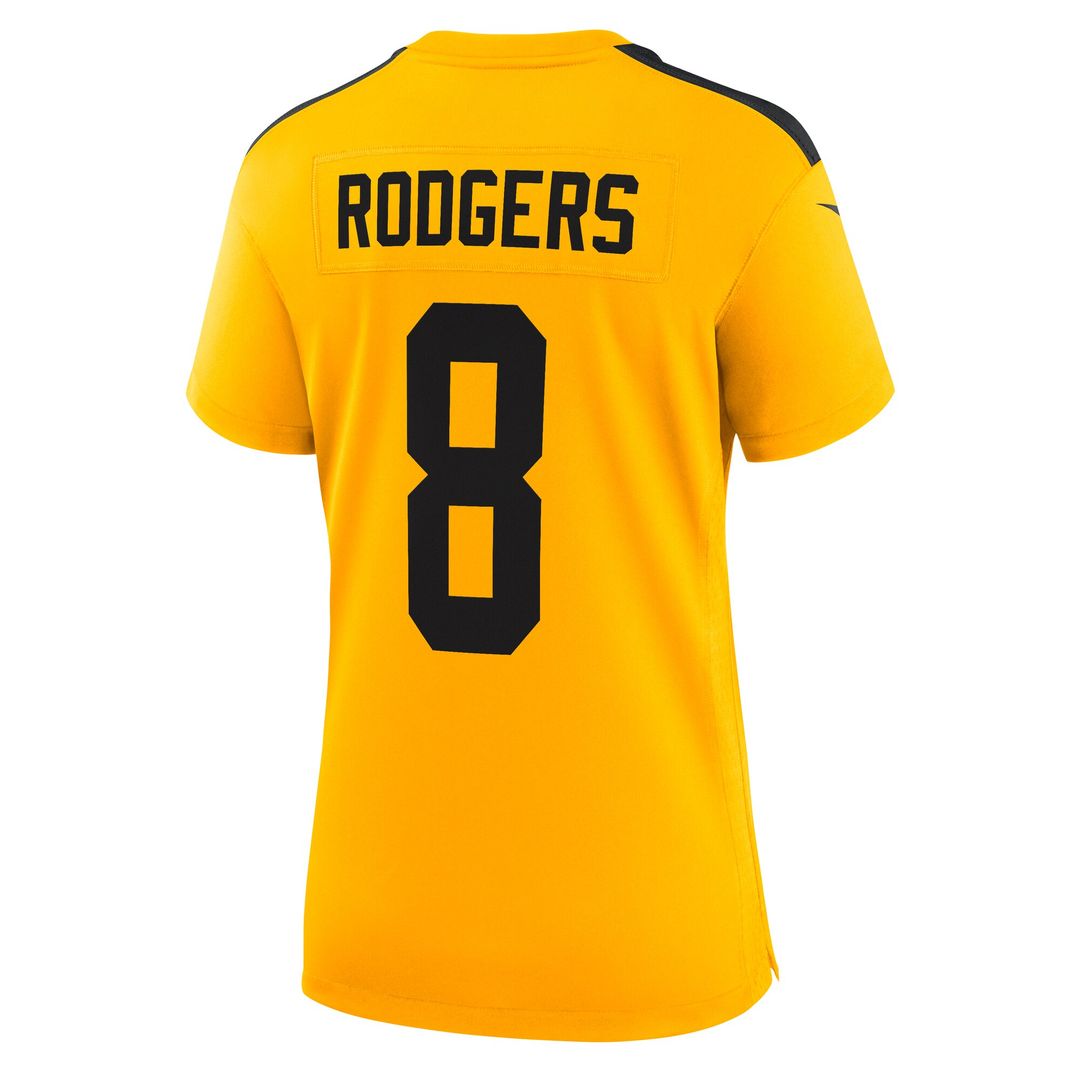 Aaron Rodgers Pittsburgh Steelers Nike Women's Game Jersey - Black