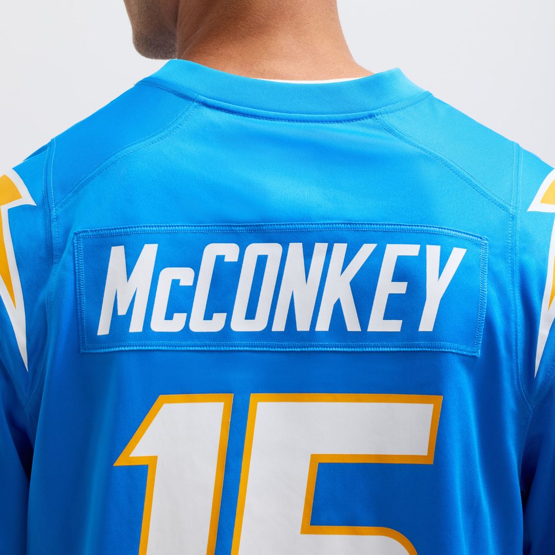 Ladd McConkey Los Angeles Chargers Nike Alternate Charger Power Game Player Jersey - Gold