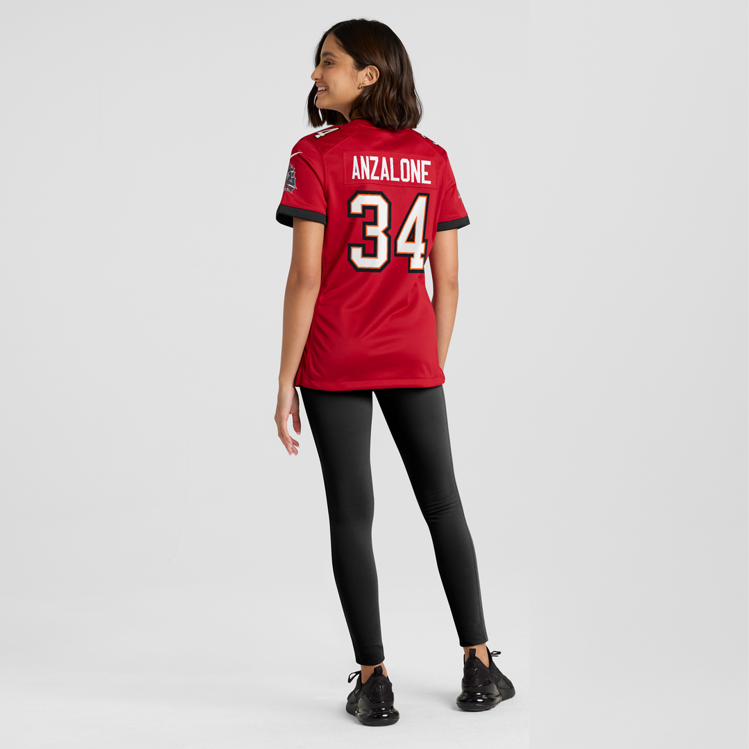 Alex Anzalone Tampa Bay Buccaneers Nike Women's Team Game Jersey - Red