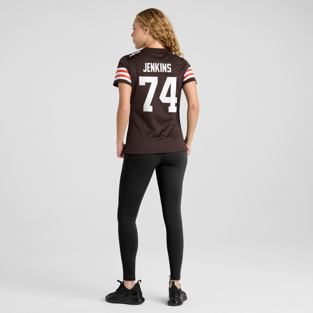 Elgton Jenkins Cleveland Browns Nike Women's Team Game Jersey -  Brown