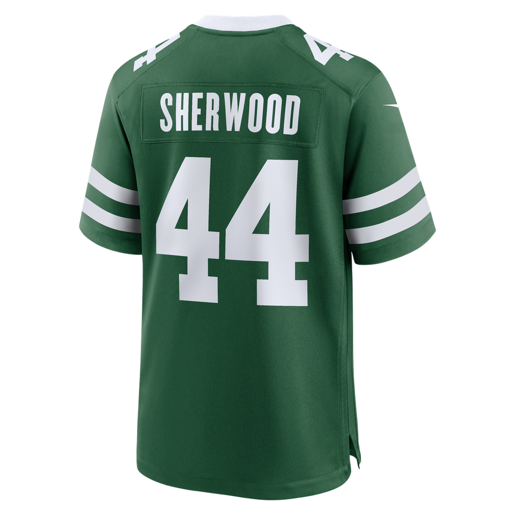 Jamien Sherwood New York Jets Nike Team Game Jersey - Legacy Green