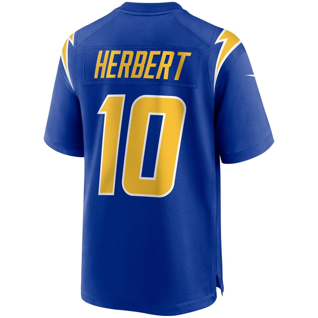 Justin Herbert Los Angeles Chargers Nike Alternate Game Jersey - Royal