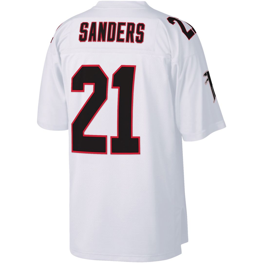 Deion Sanders Atlanta Falcons Mitchell & Ness Legacy Replica Jersey - White