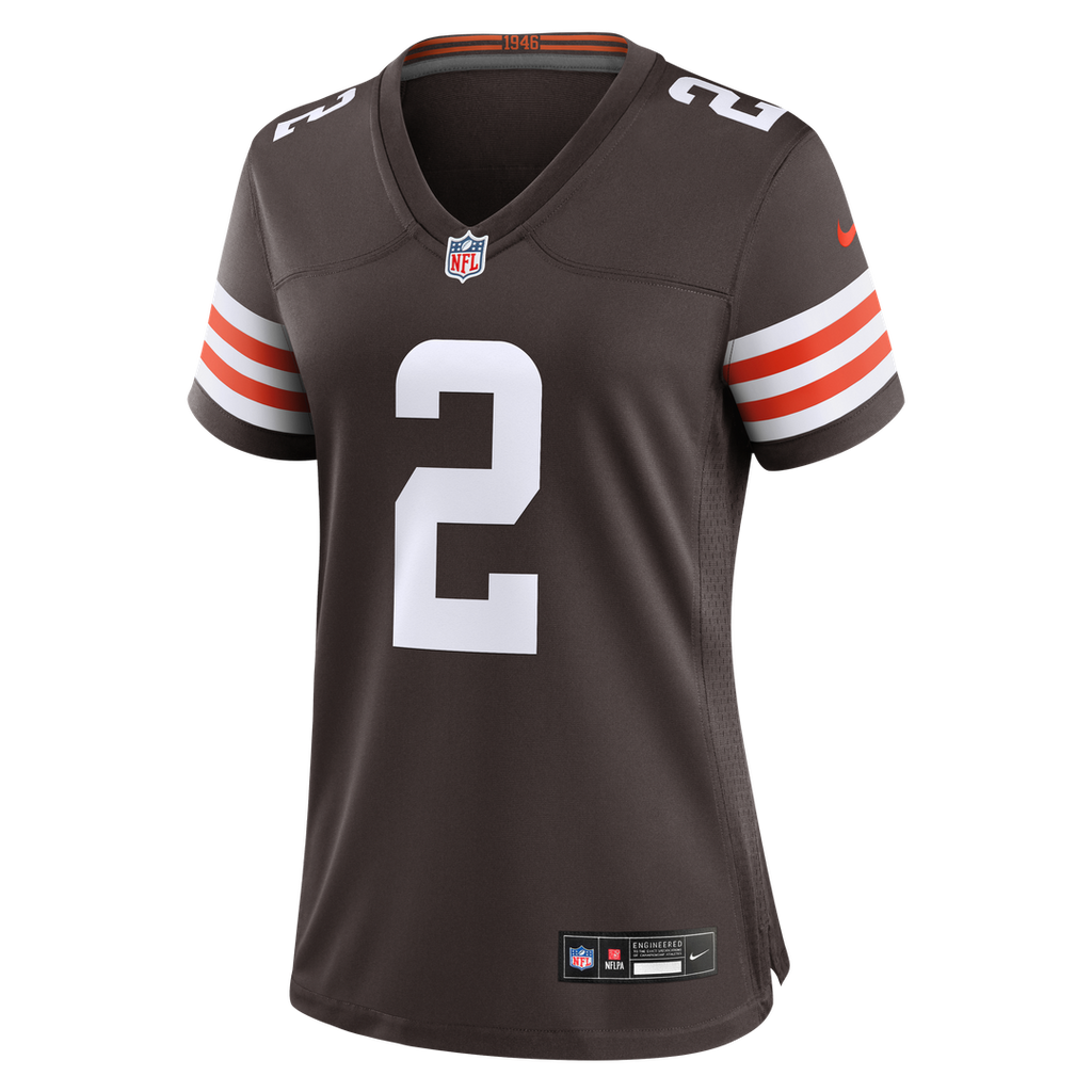 Shedeur Sanders Cleveland Browns Nike Women's Game Jersey - White