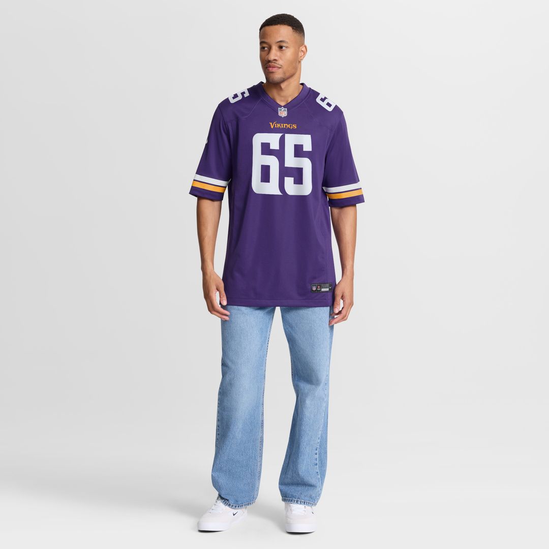 Michael Jurgens Minnesota Vikings Nike Game Jersey -  Purple