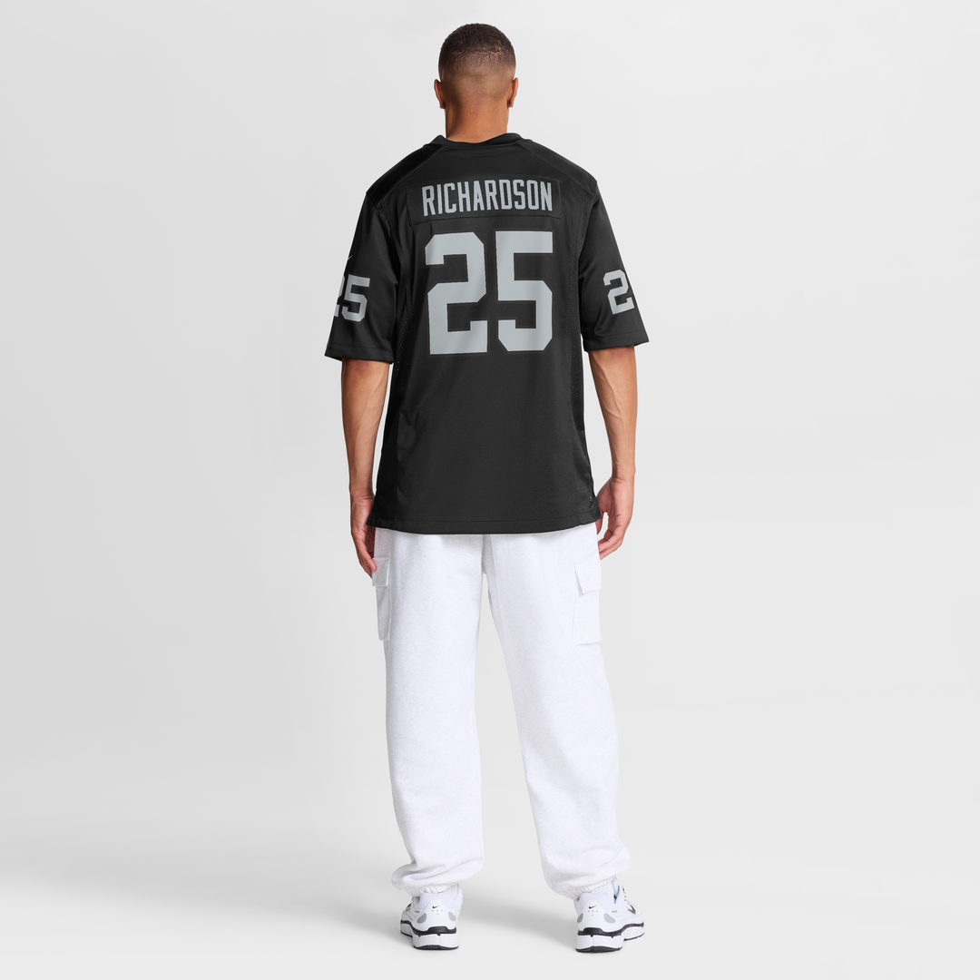 Decamerion Richardson Las Vegas Raiders Nike Team Game Jersey -  Black