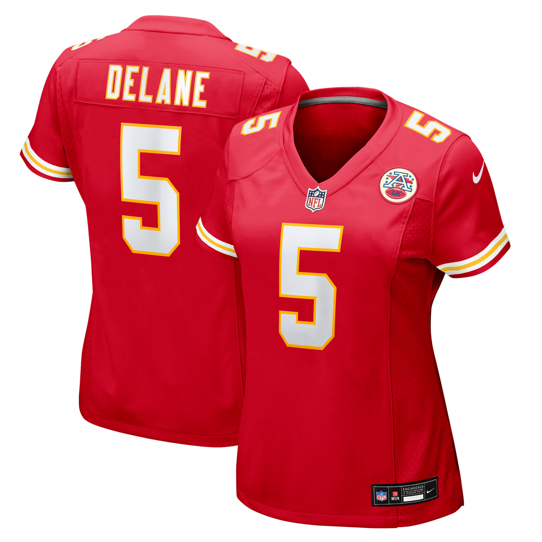 Mansoor Delane Kansas City Chiefs Nike Women's Game Jersey - Red