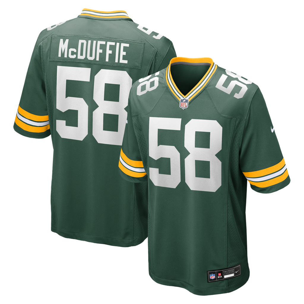 Isaiah McDuffie Green Bay Packers Nike Game Jersey - Green