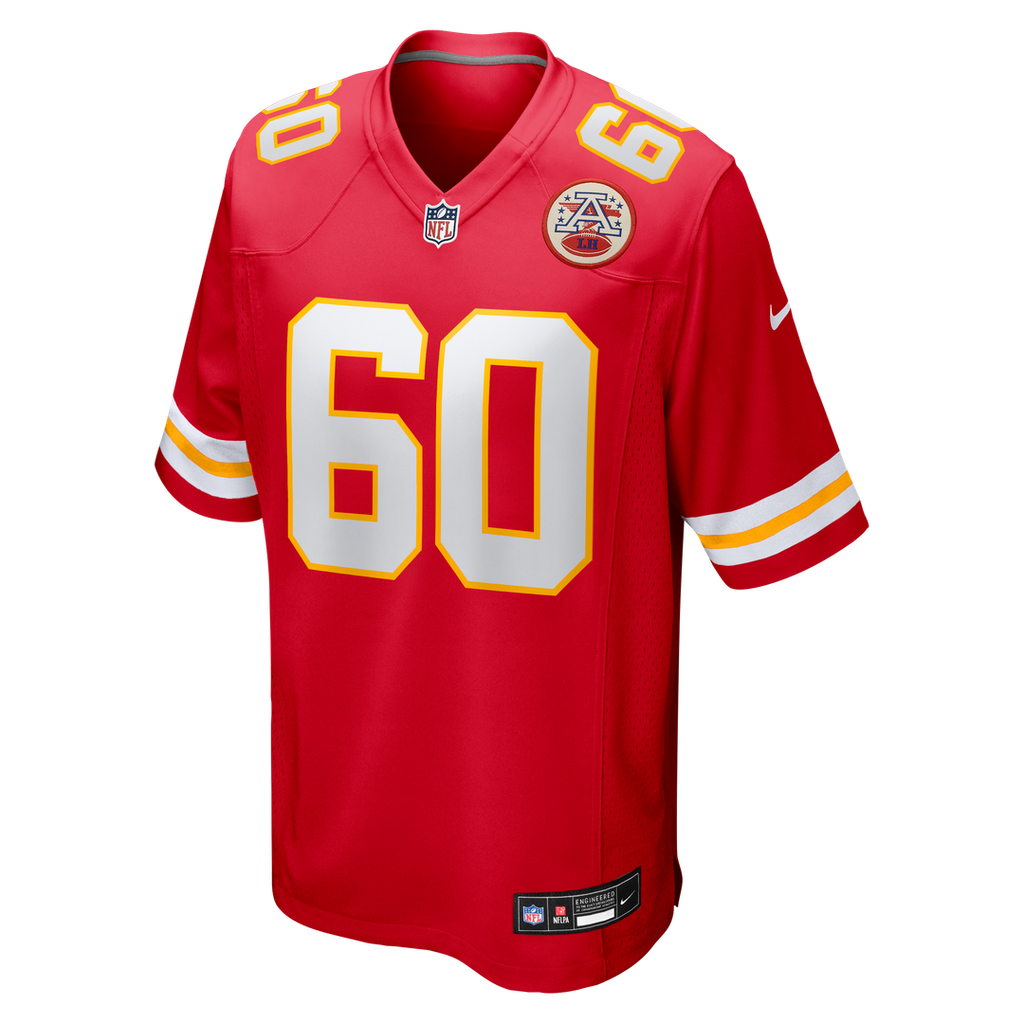 Hunter Nourzad Kansas City Chiefs Nike  Game Jersey -  Red