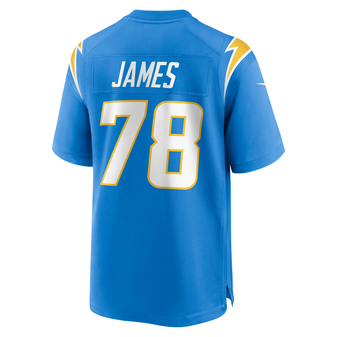 Andre James Los Angeles Chargers Nike Team Game Jersey -  Powder Blue