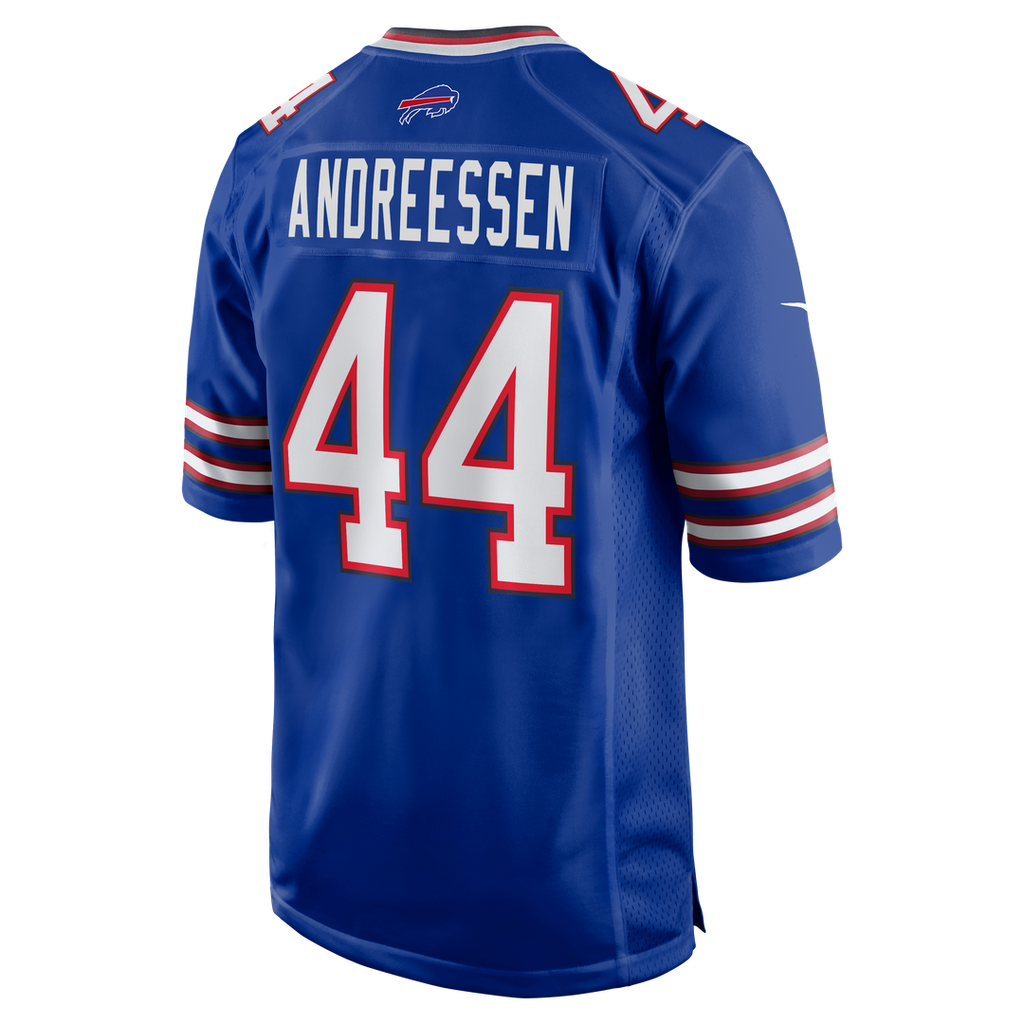 Joe Andreessen Buffalo Bills Nike Game Jersey -  Royal
