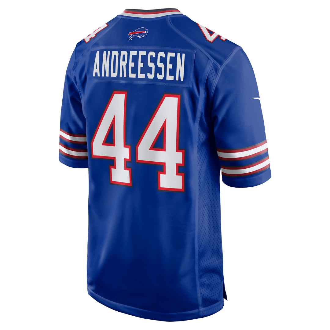 Joe Andreessen Buffalo Bills Nike Game Jersey -  Royal