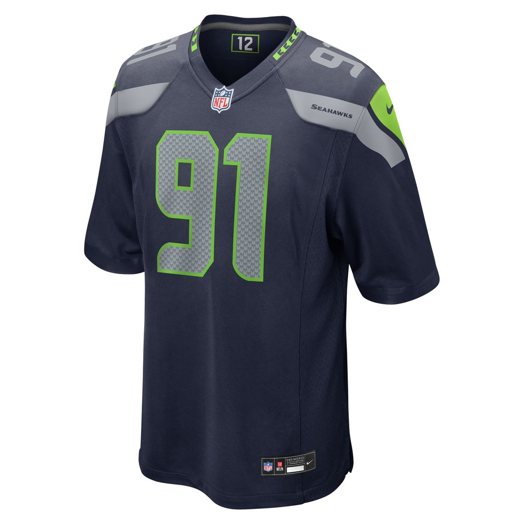 Byron Murphy II Seattle Seahawks Nike  Player Game Jersey - College Navy