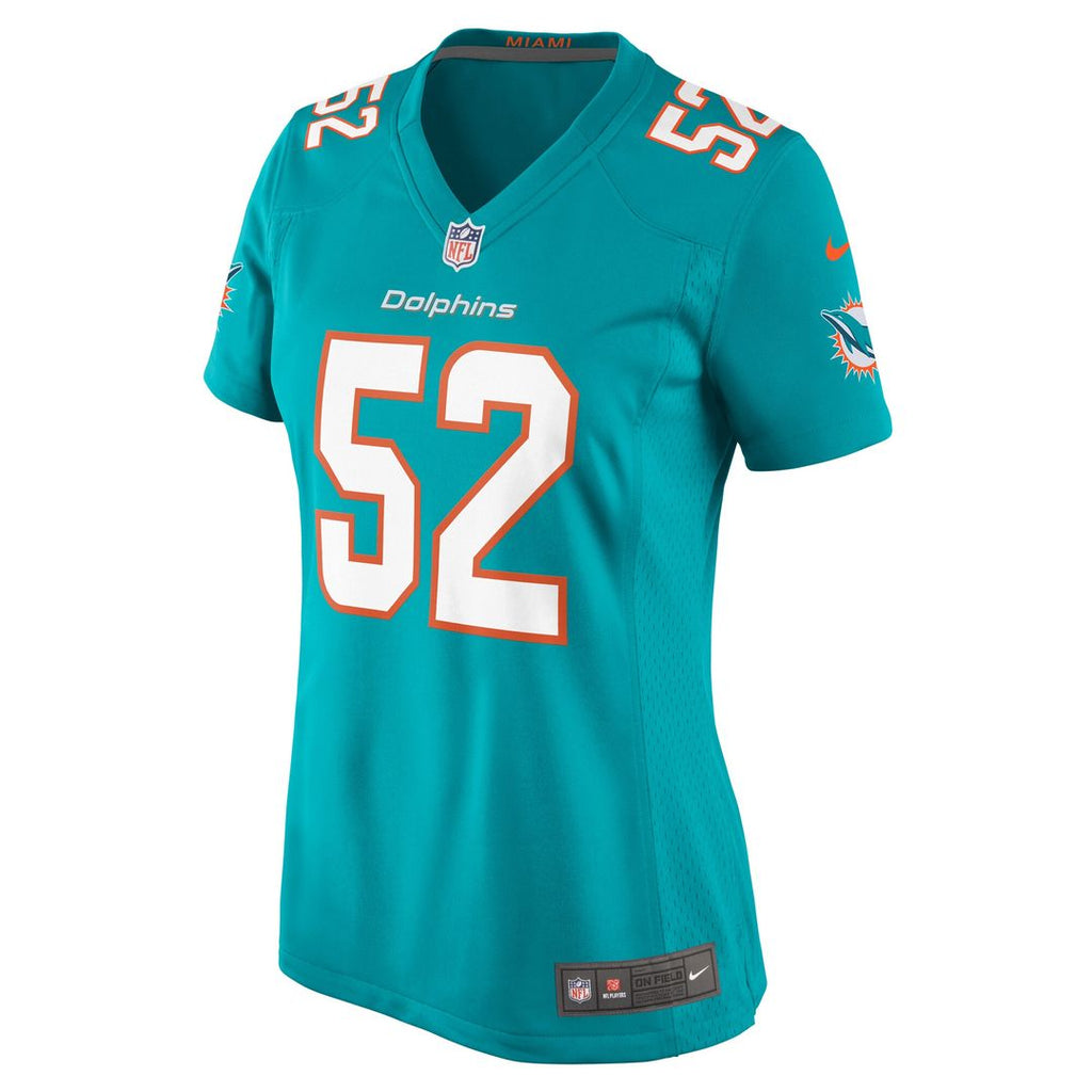 Patrick Paul Miami Dolphins Nike Women's  Game Jersey -  Aqua