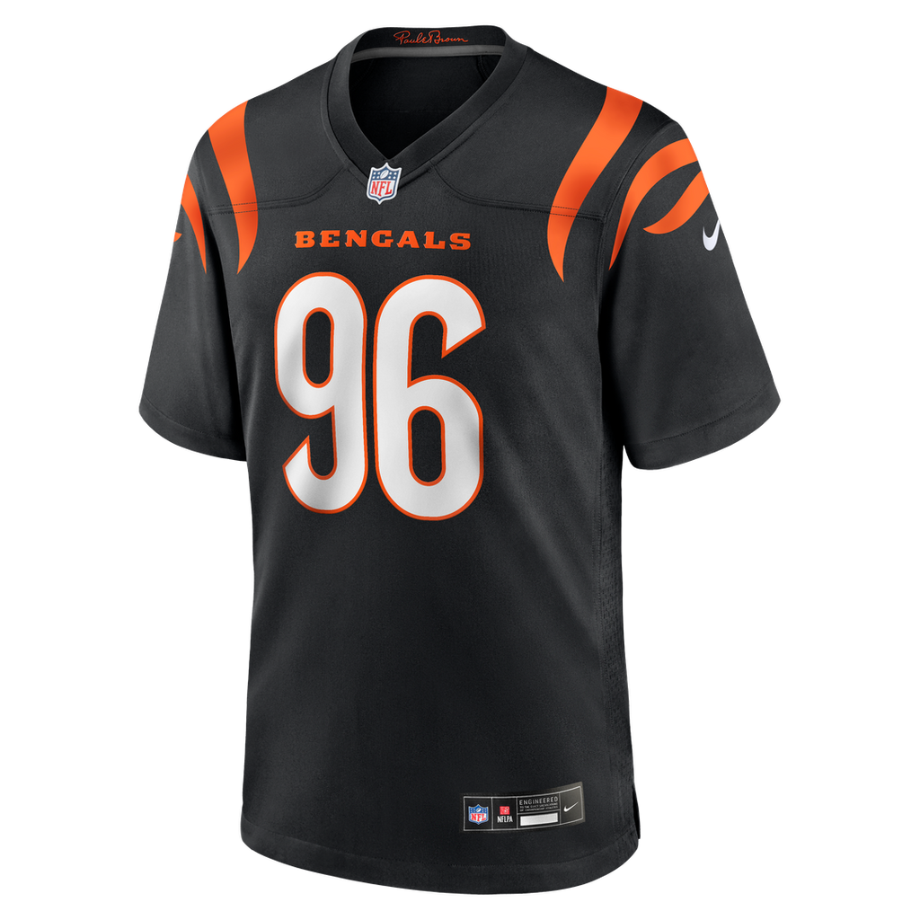 Cam Sample Cincinnati Bengals Nike Game Jersey - Black