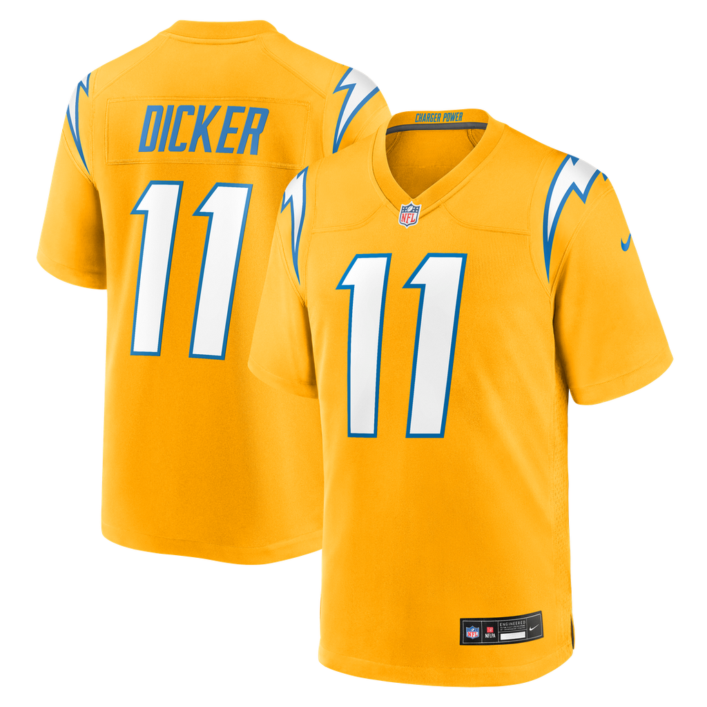 Cameron Dicker Los Angeles Chargers Nike Alternate Game Jersey -  Gold