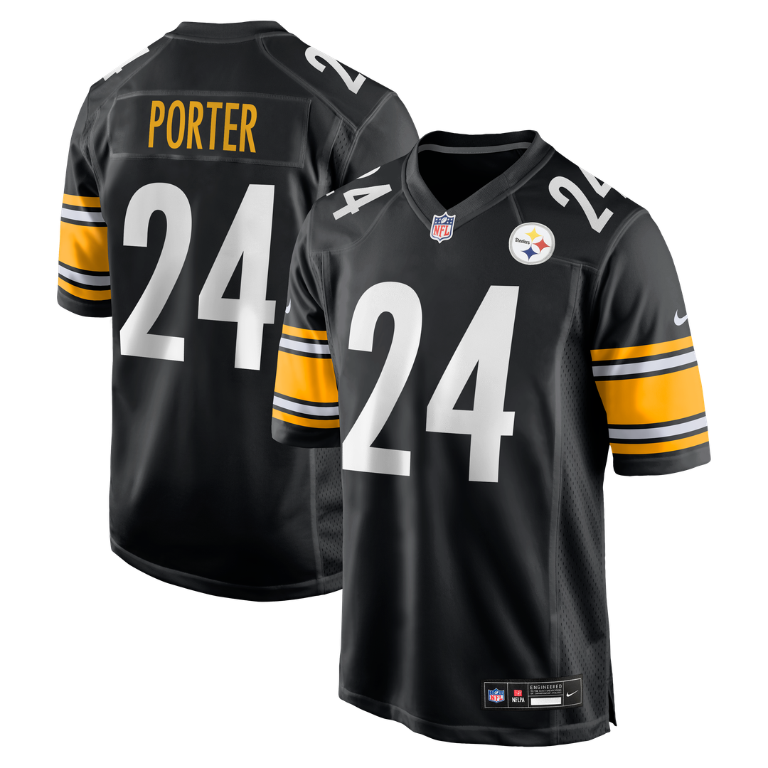 Joey Porter Jr. Pittsburgh Steelers Nike  Game Jersey - Black
