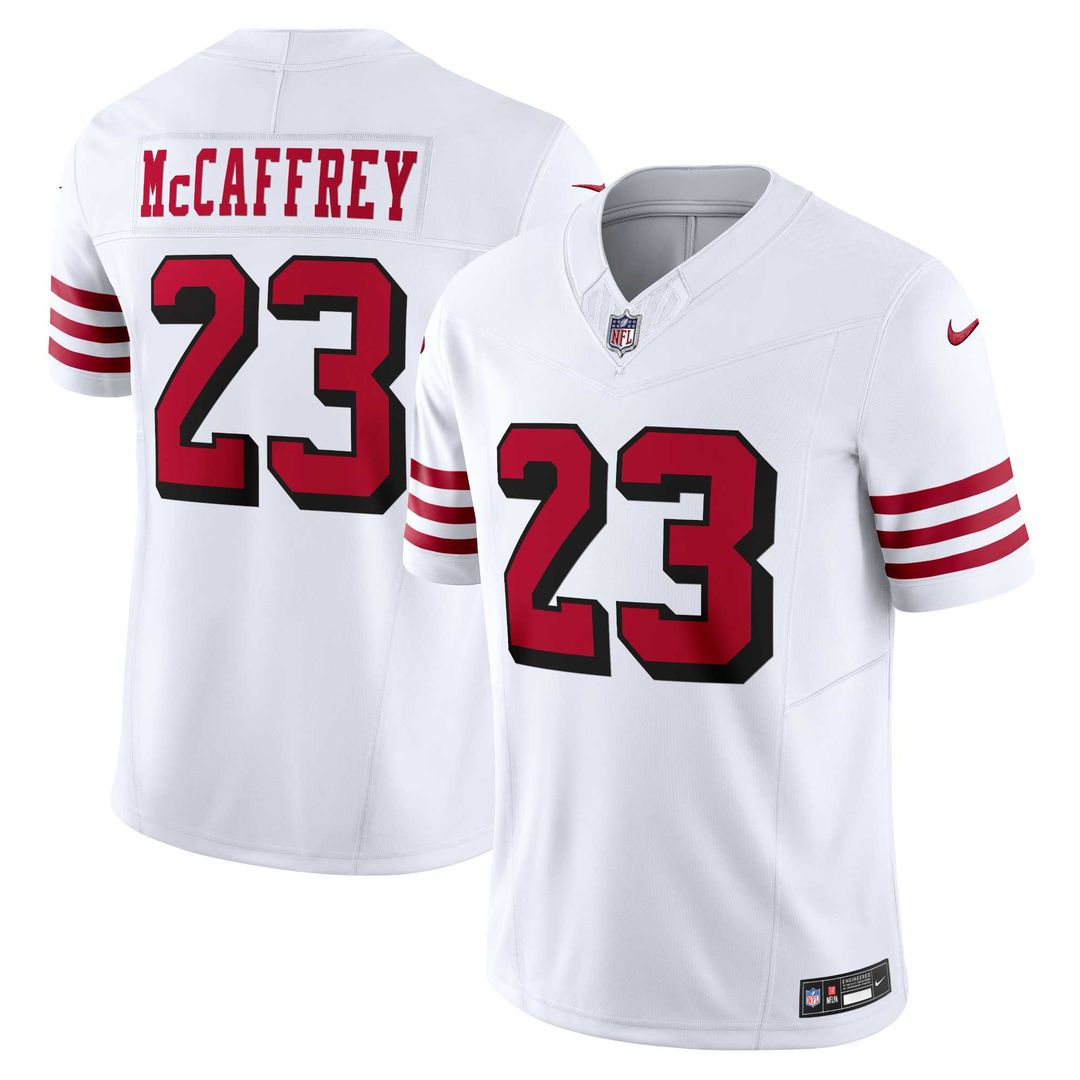 Christian McCaffrey San Francisco 49ers Nike Vapor F.U.S.E. Limited Jersey - Scarlet