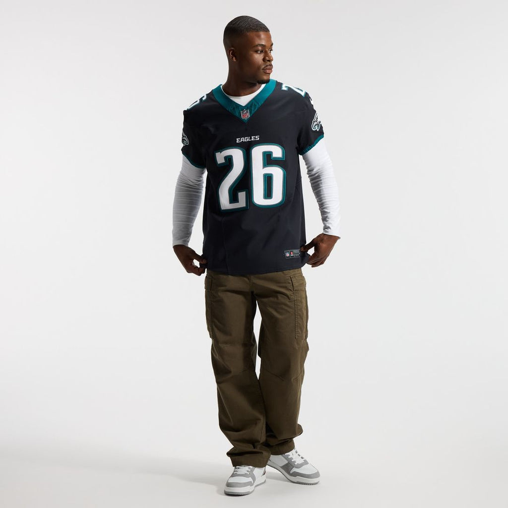 Saquon Barkley Philadelphia Eagles Nike Alternate  Vapor F.U.S.E. Elite Jersey - Black
