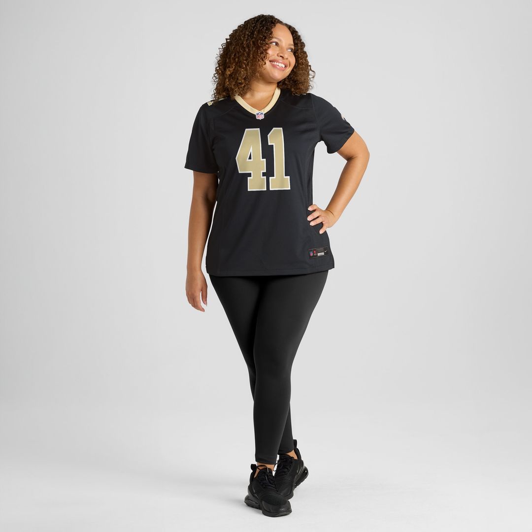 Alvin Kamara New Orleans Saints Nike Women's Game Jersey - Black