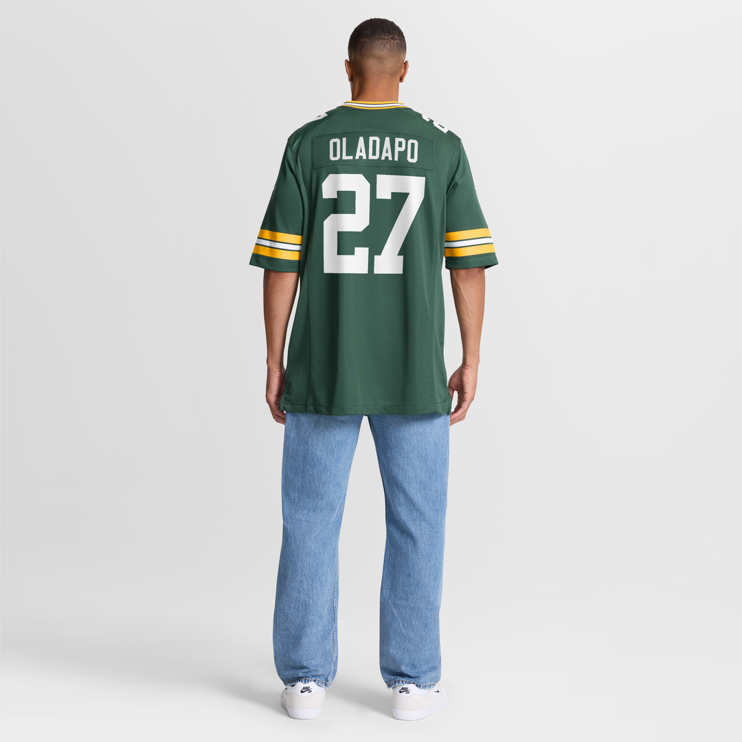 Kitan Oladapo Green Bay Packers Nike  Game Jersey -  Green
