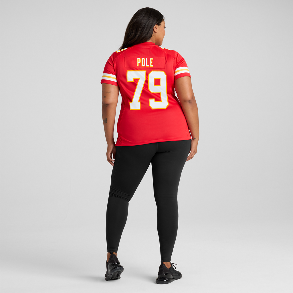Esa Pole Kansas City Chiefs Nike Women's Team Game Jersey -  Red