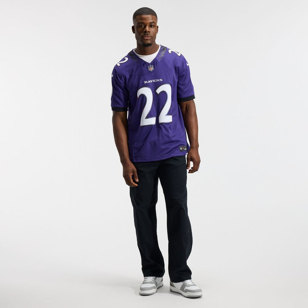 Derrick Henry Baltimore Ravens Nike Vapor F.U.S.E. Stitched Limited Jersey - White