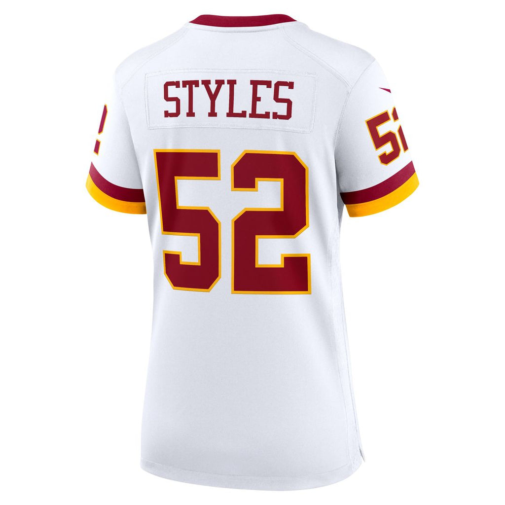 Sonny Styles Washington Commanders Nike Women's Game Super Bowl Era Jersey - White