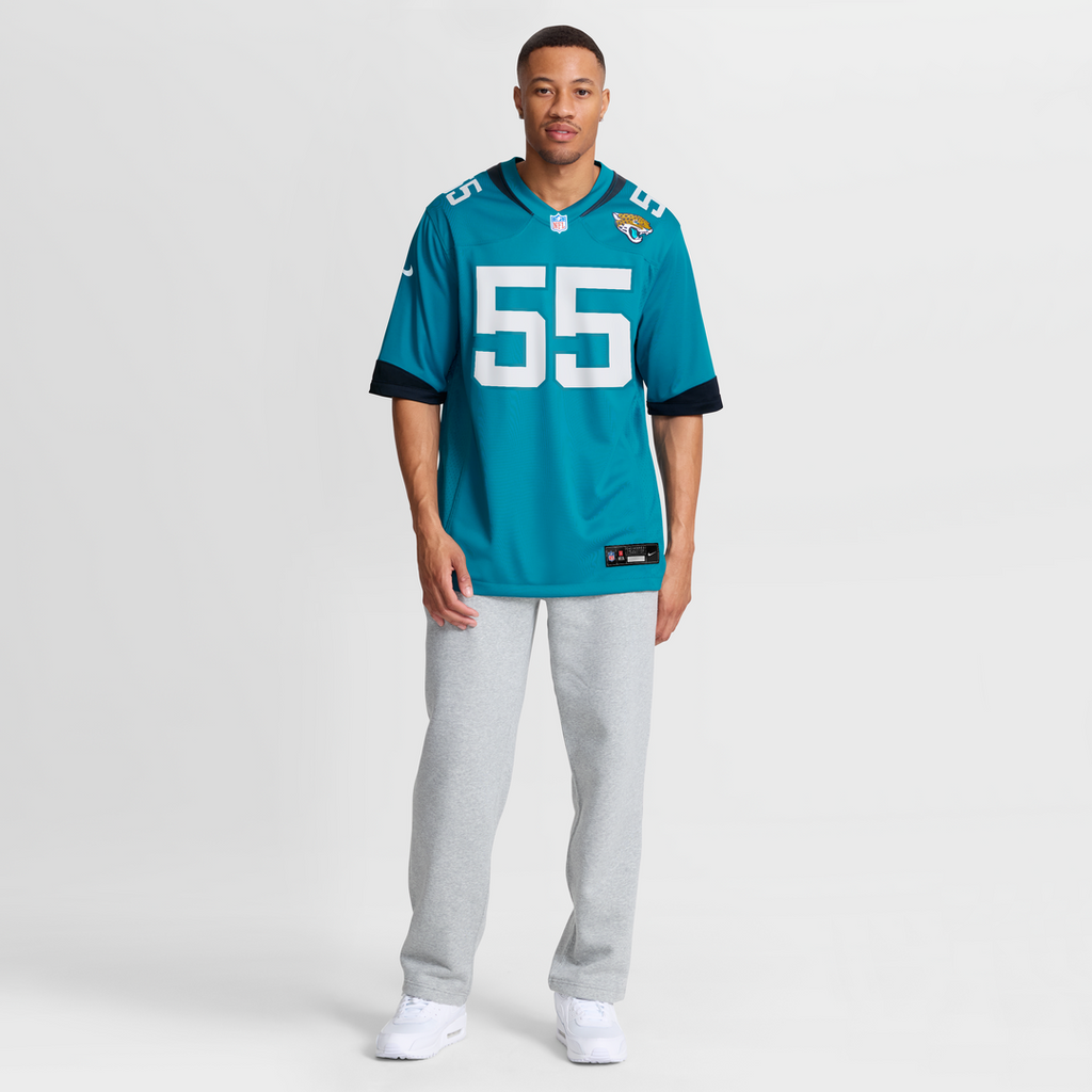 Dequan Jackson Jacksonville Jaguars Nike  Game Jersey -  Teal