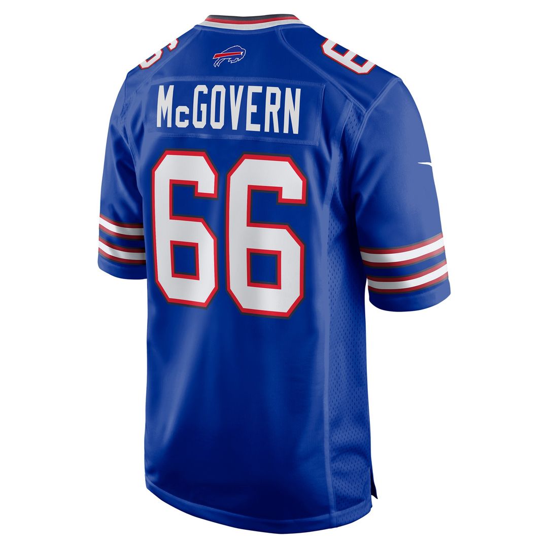 Connor McGovern Buffalo Bills Nike Game Player Jersey - Royal