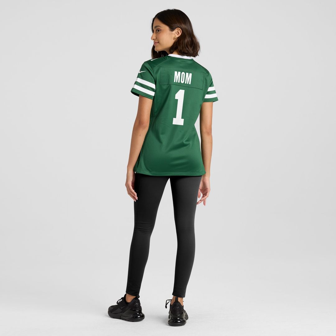 New York Jets Nike Women's #1 Mom Game Jersey - Legacy Green