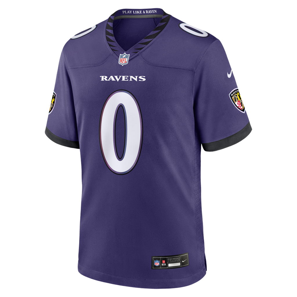 Roquan Smith Baltimore Ravens Nike Team Game Jersey - Purple
