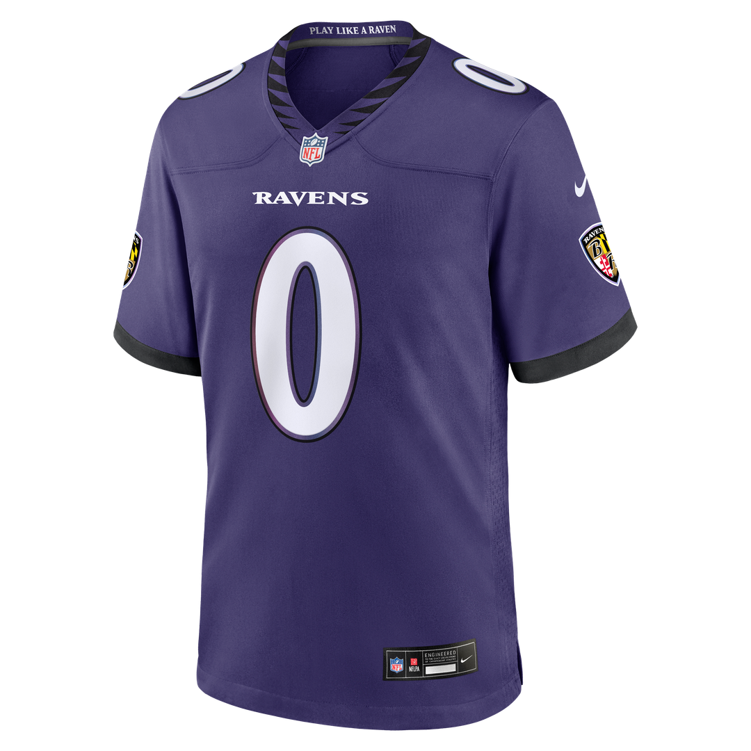 Roquan Smith Baltimore Ravens Nike Team Game Jersey - Purple