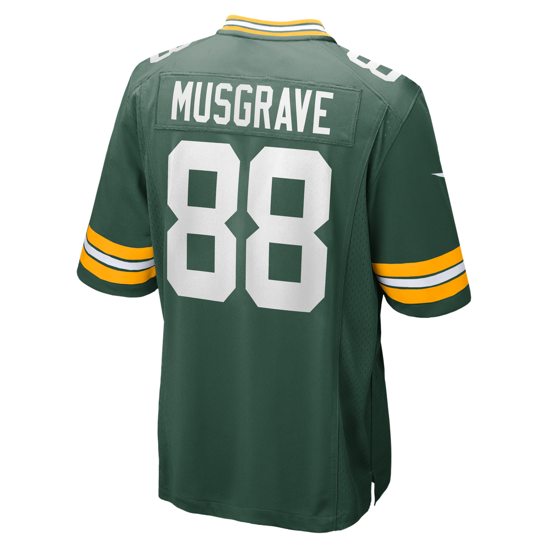 Luke Musgrave Green Bay Packers Nike  Game Jersey -  Green