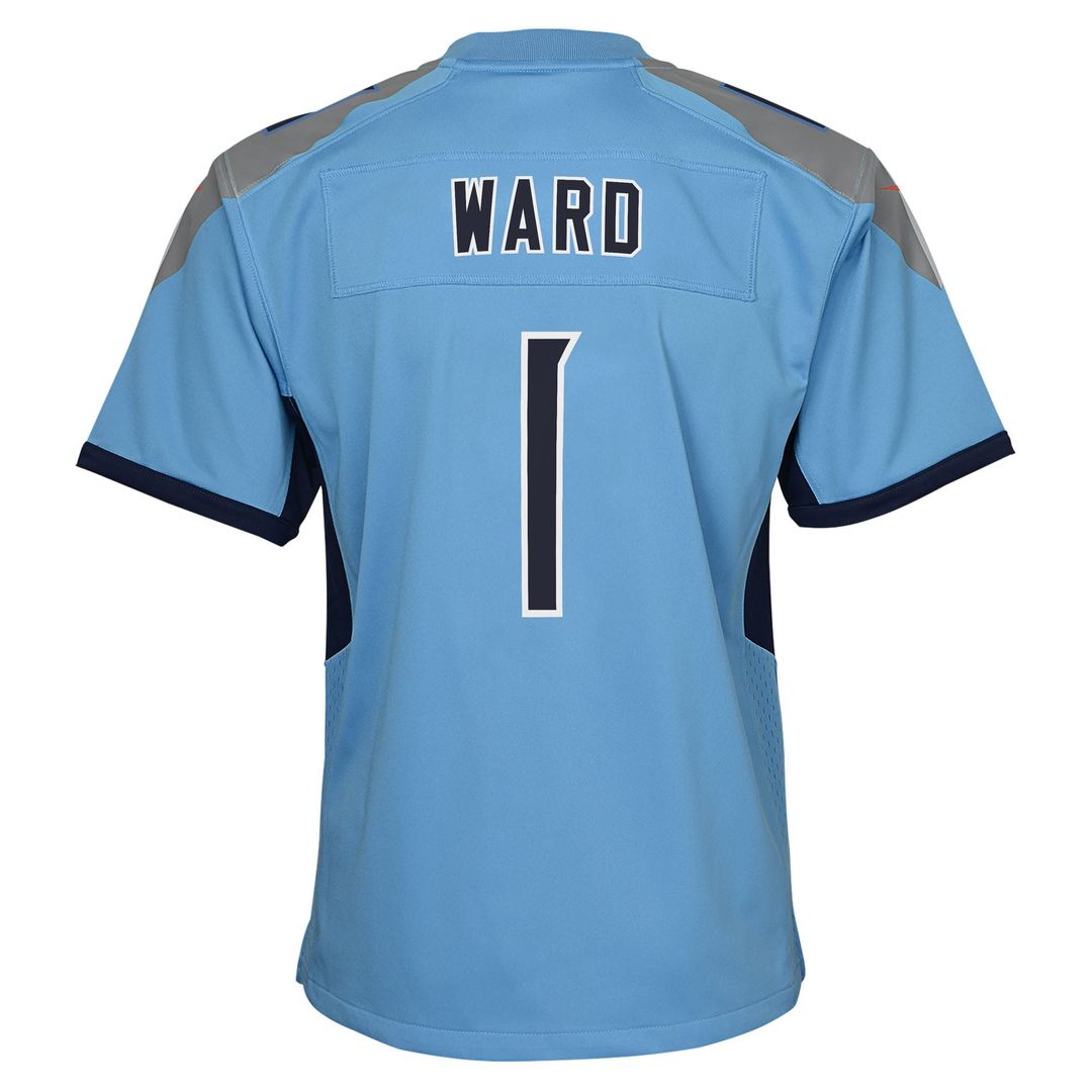 Cameron Ward Tennessee Titans Nike Youth Team Game Jersey - Light Blue