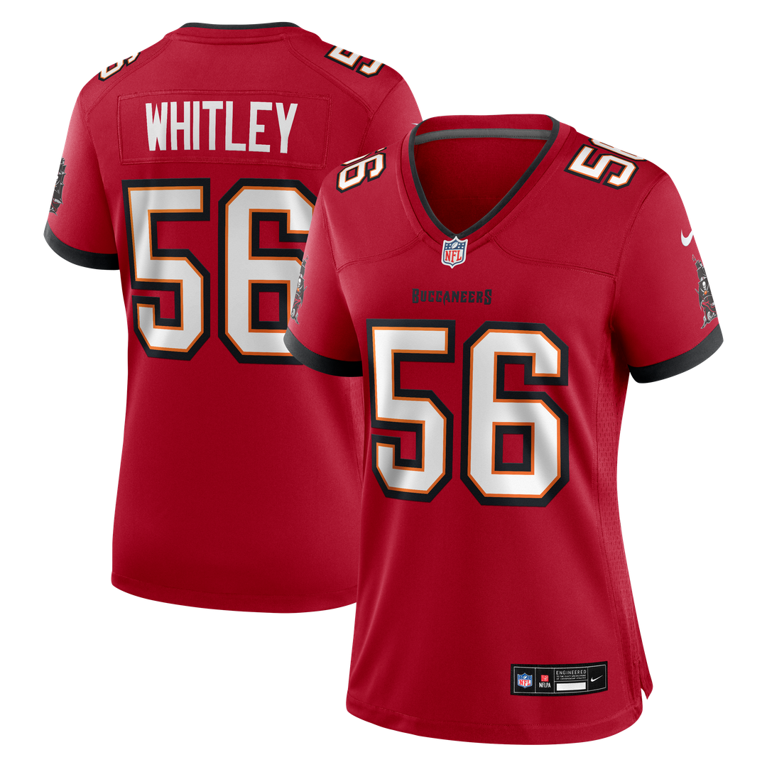 Benton Whitley Tampa Bay Buccaneers Nike Women's Team Game Jersey -  Red