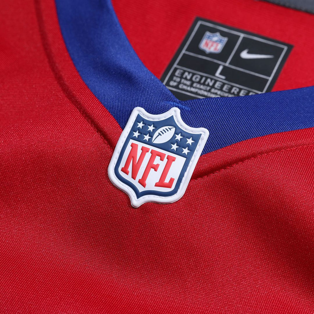 New York Giants Nike Alternate Game Jersey -  Red