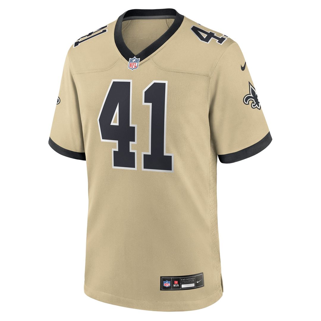 Alvin Kamara New Orleans Saints Nike Game Jersey - Black