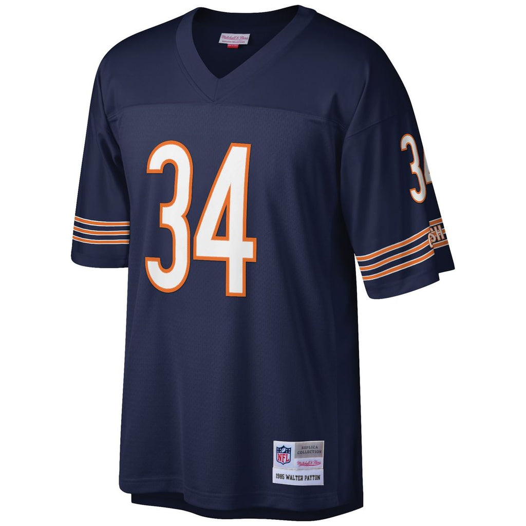 Walter Payton Chicago Bears Mitchell & Ness Big & Tall 1985 Retired Player Replica Jersey - White