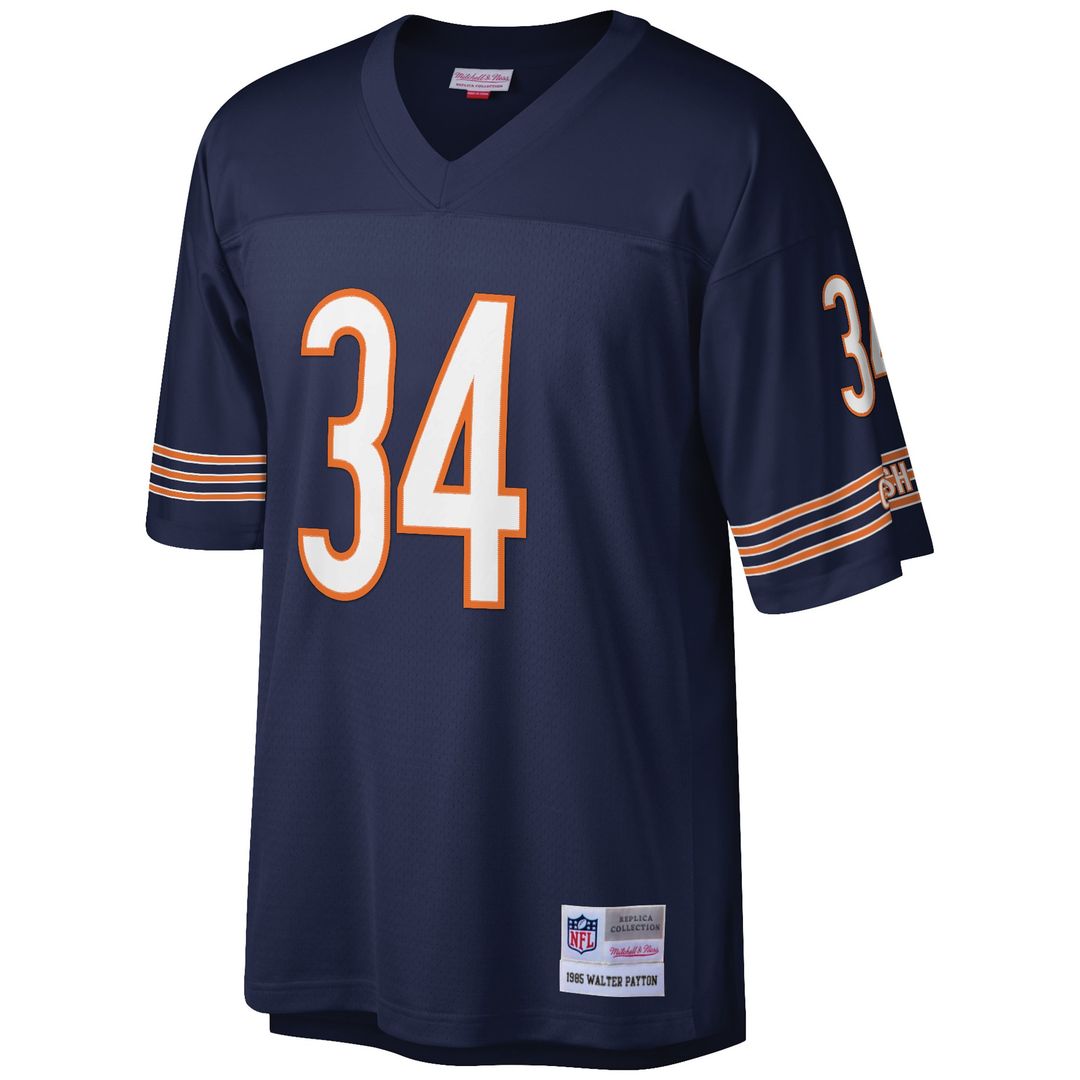 Walter Payton Chicago Bears Mitchell & Ness Big & Tall 1985 Retired Player Replica Jersey - White