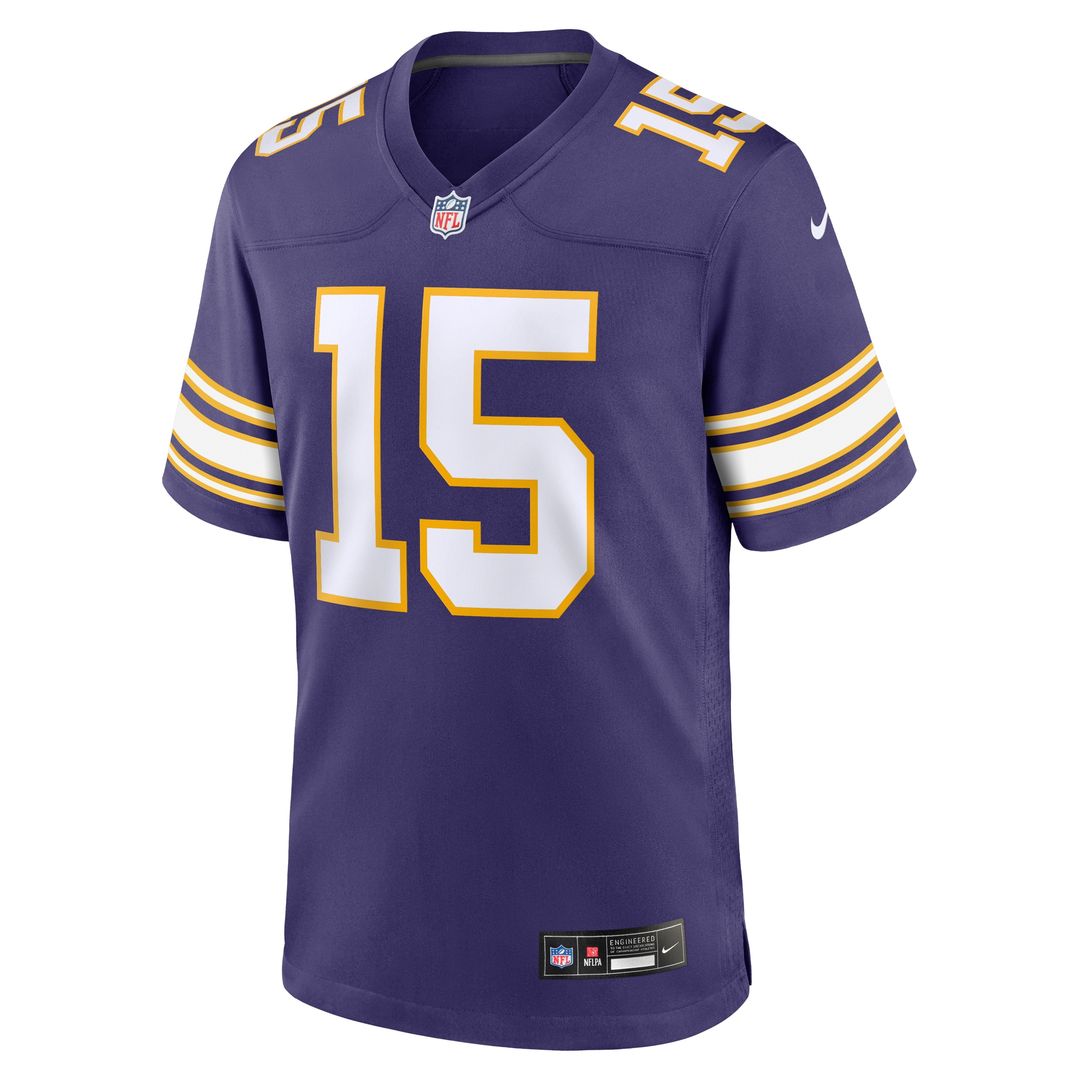 Dallas Turner Minnesota Vikings Nike Game Jersey -  White
