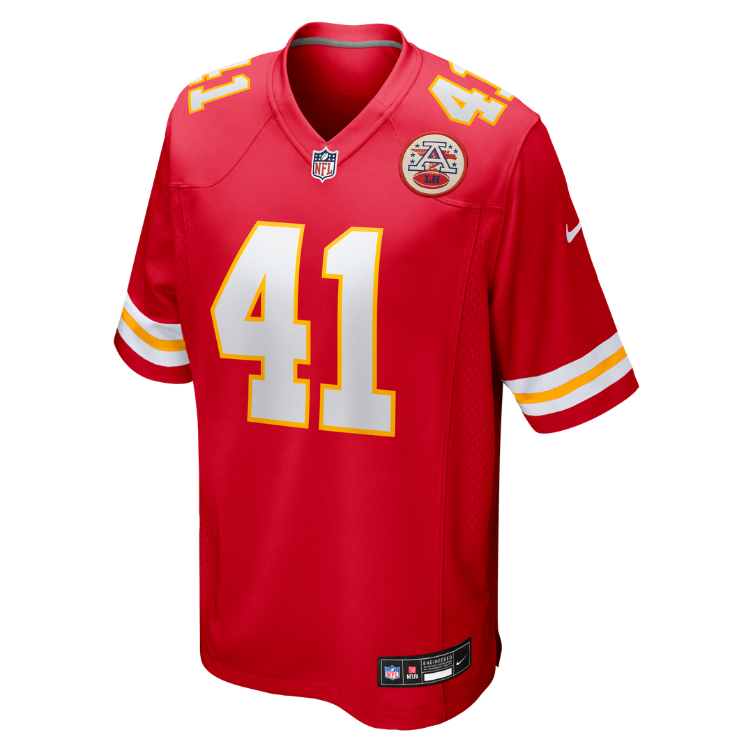 James Winchester Kansas City Chiefs Nike Game Jersey - Red